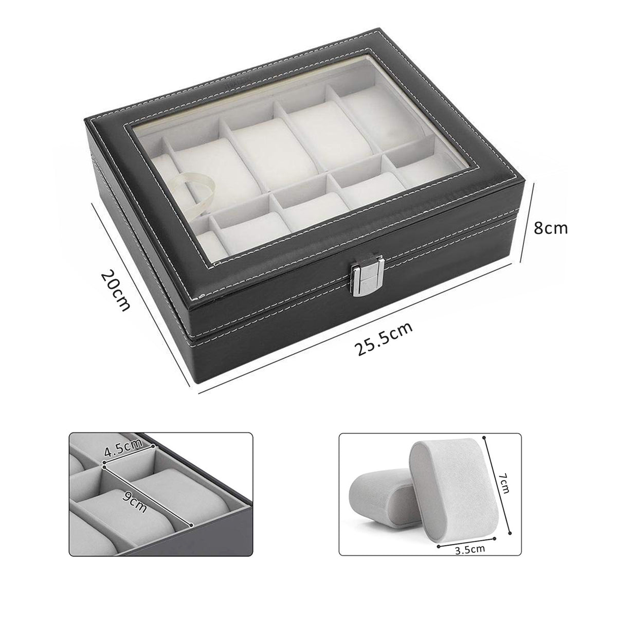 10 slot watch box best sale