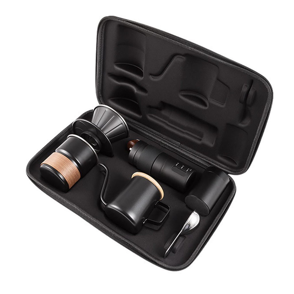 57 PCs Portable Travel Hand Drip Coffee Set for Outdoor Camping
