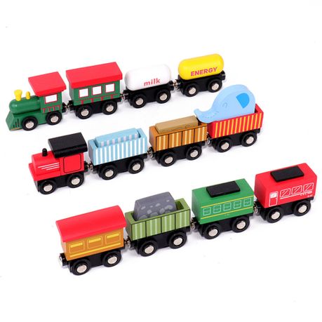 12Piece Magnetic Train Toy for Children Suitable for Ages 3 and Up