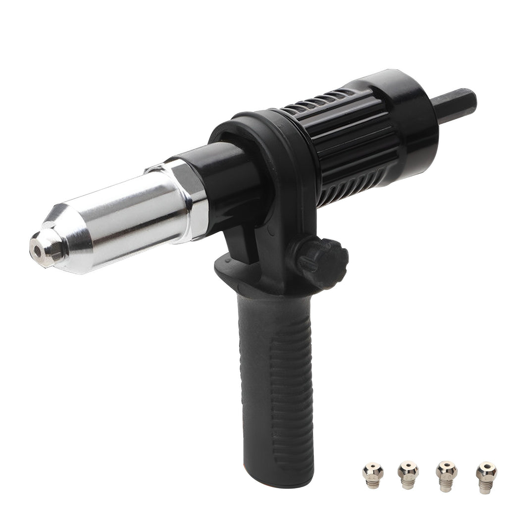 Rivet Gun Conversion Adapter With Handle