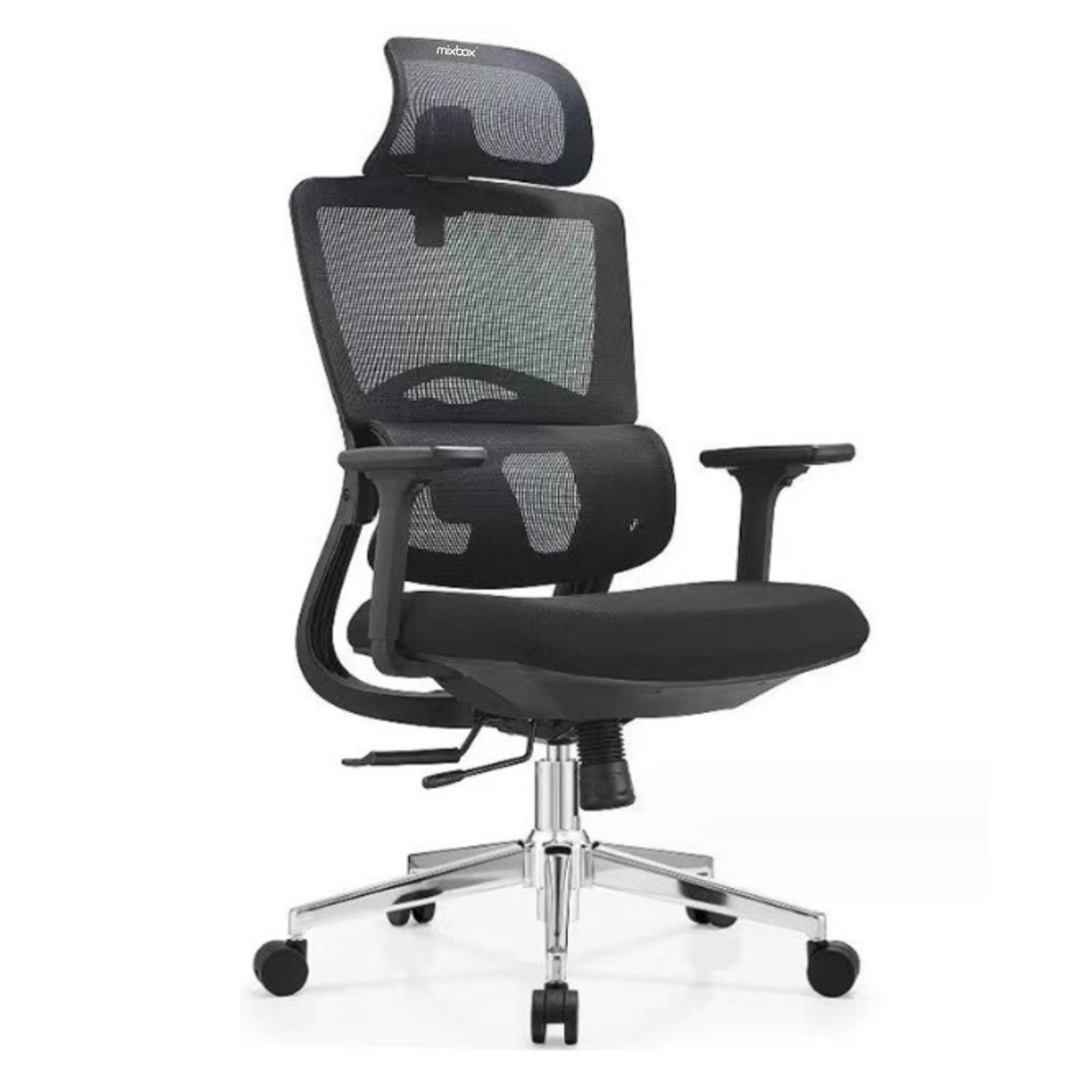 Mix Box Ergonomic Lumbar Support High Back Office Chair – HEARTDECO