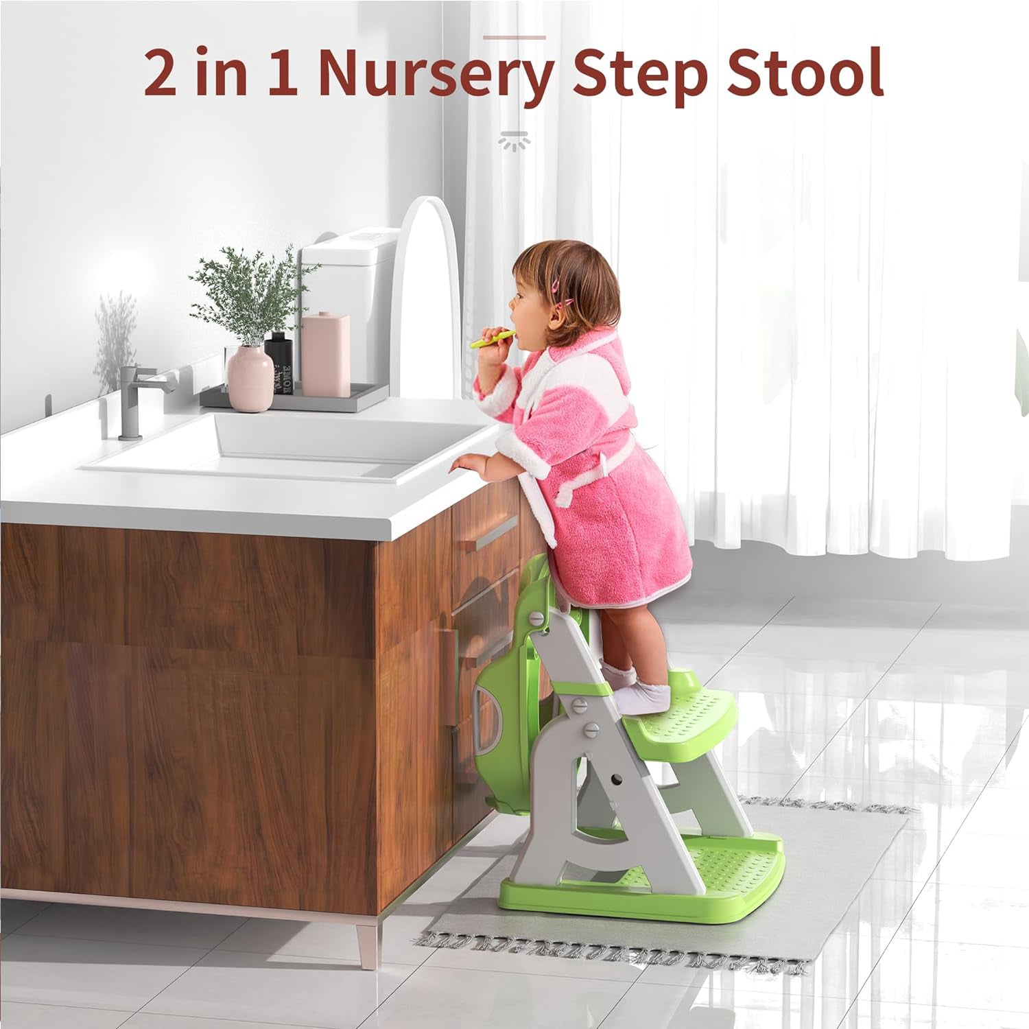 Mix Box Foldable Height Adjustable Child Potty Training Toilet Seat La ...