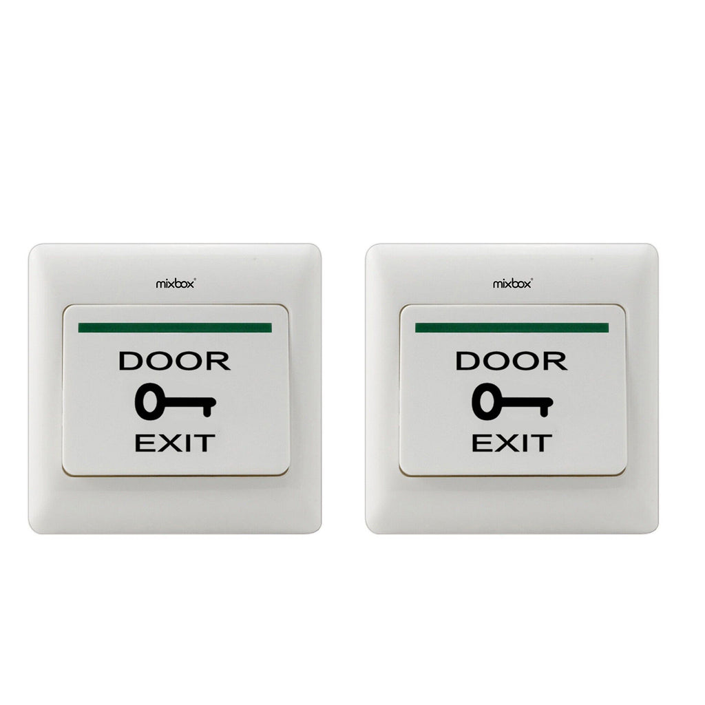 Mix Box Exit Button Release Door Access Control Switch Panel