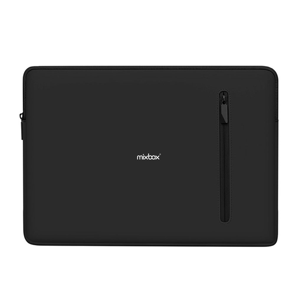 Portable 14-Inch Soft Laptop Sleeve Case Soft Plush Lining - Black