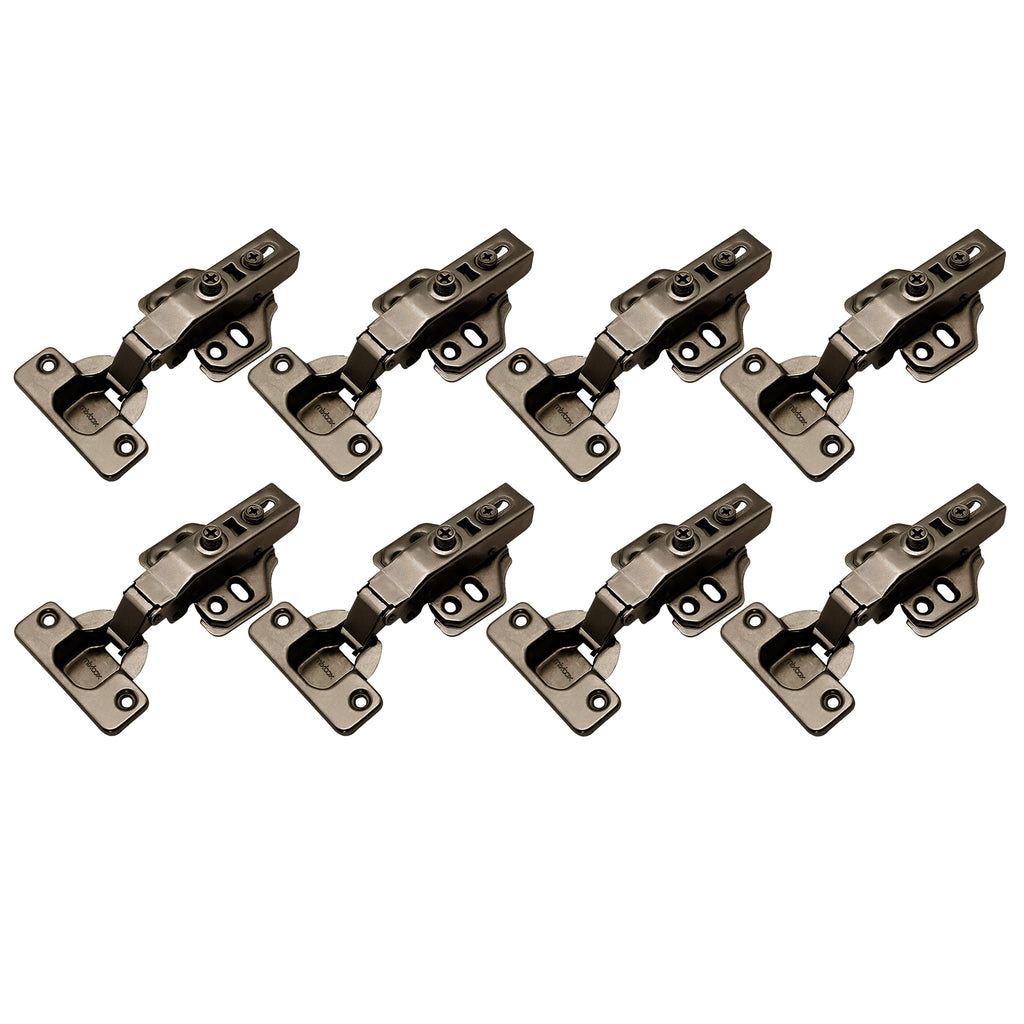 8PCs Stainless Steel Door Hydraulic Mute Damping Hinge
