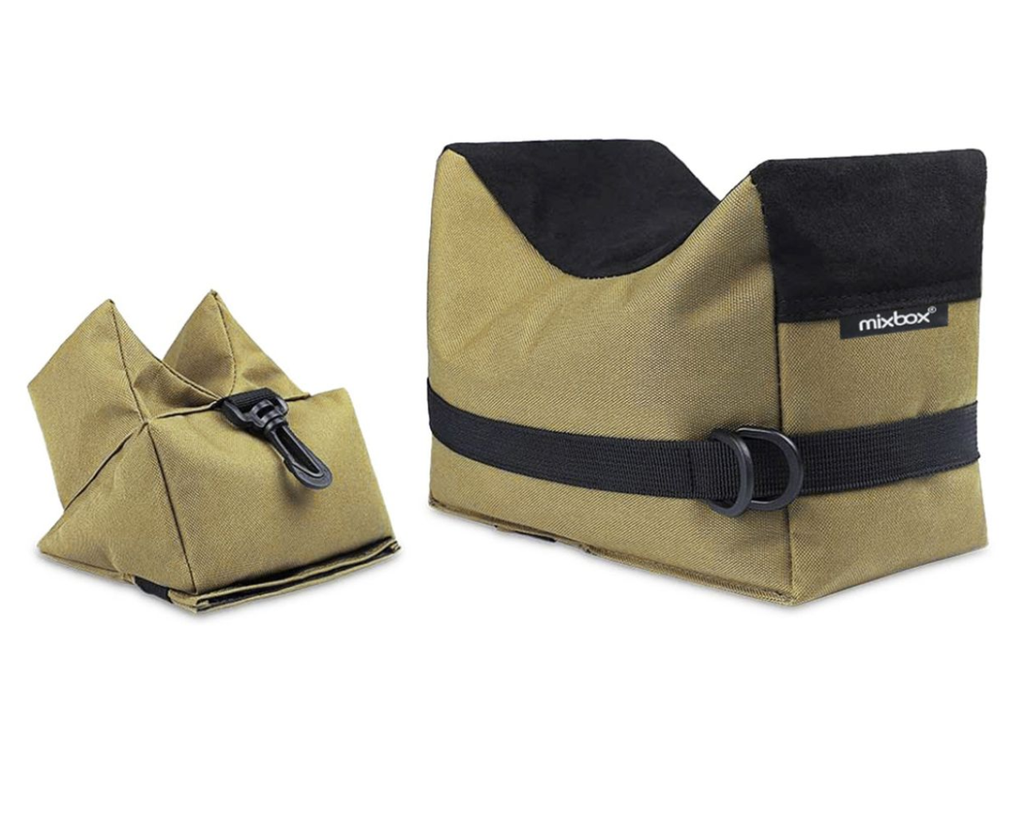 Mix Box Portable Unfilled Tactical Rear Sniper Shooting SandBag Stand