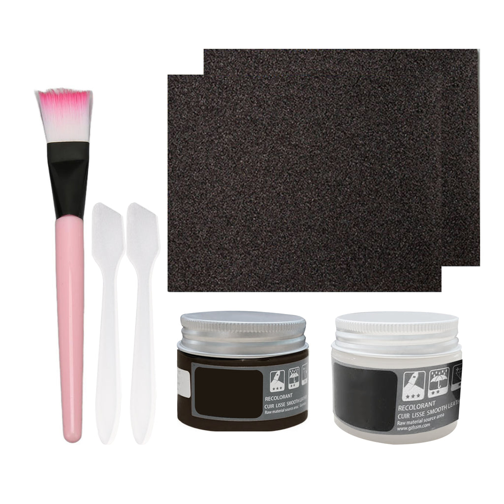 Mix Box 7 PCs DIY Leather And Vinyl Repair Kit for Sofa, Jacket, Car Seats