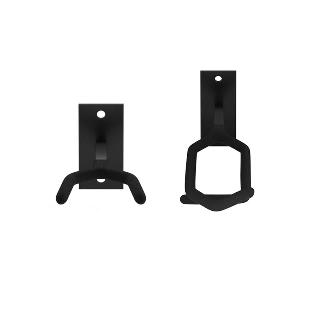 Mix Box 2 Pack-1Slot Heavy Duty Wall Mount Rifle Gun Display Rack