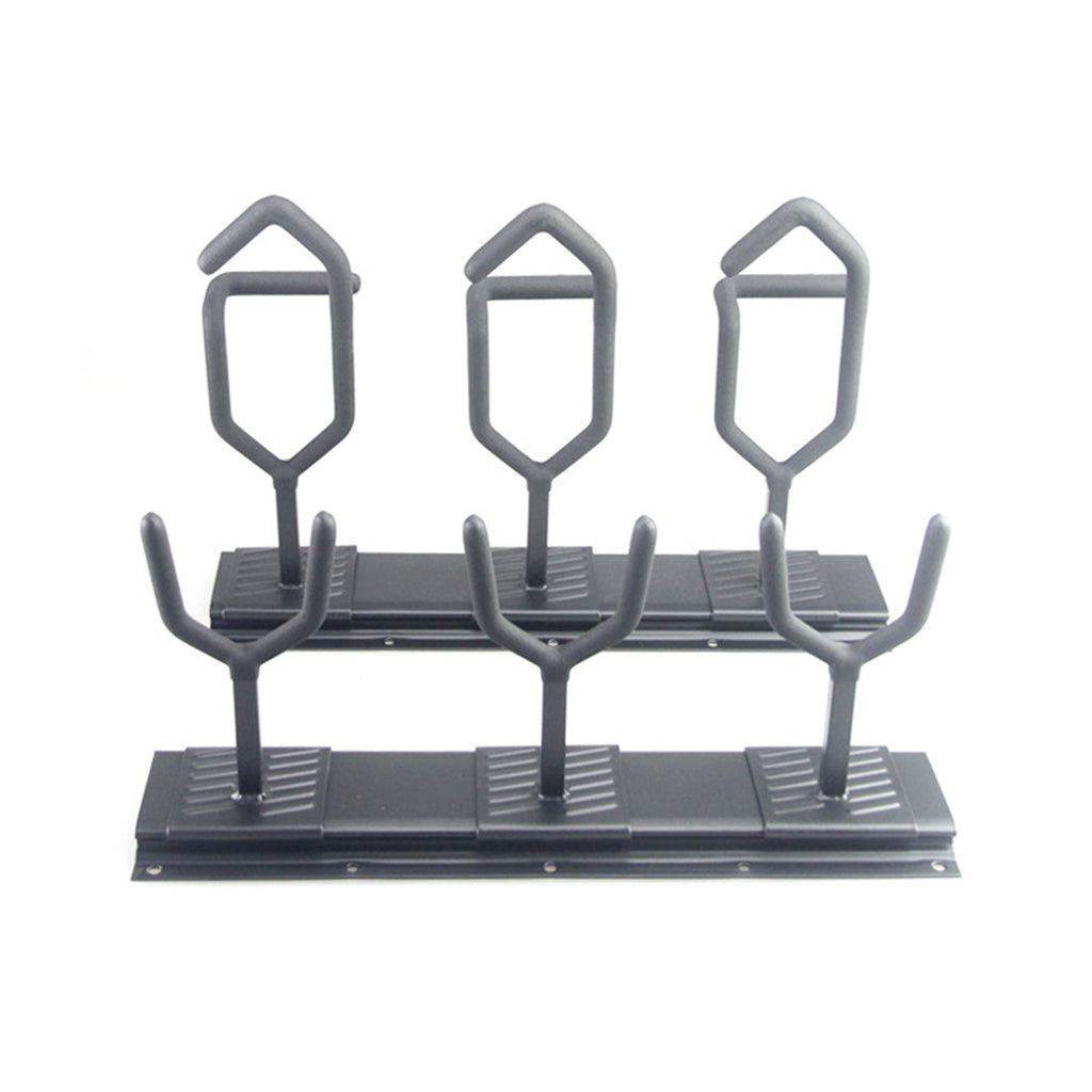 Mix Box Wall Mount 3 Slot Heavy Duty Wall Mount Rifle Gun Display Rack