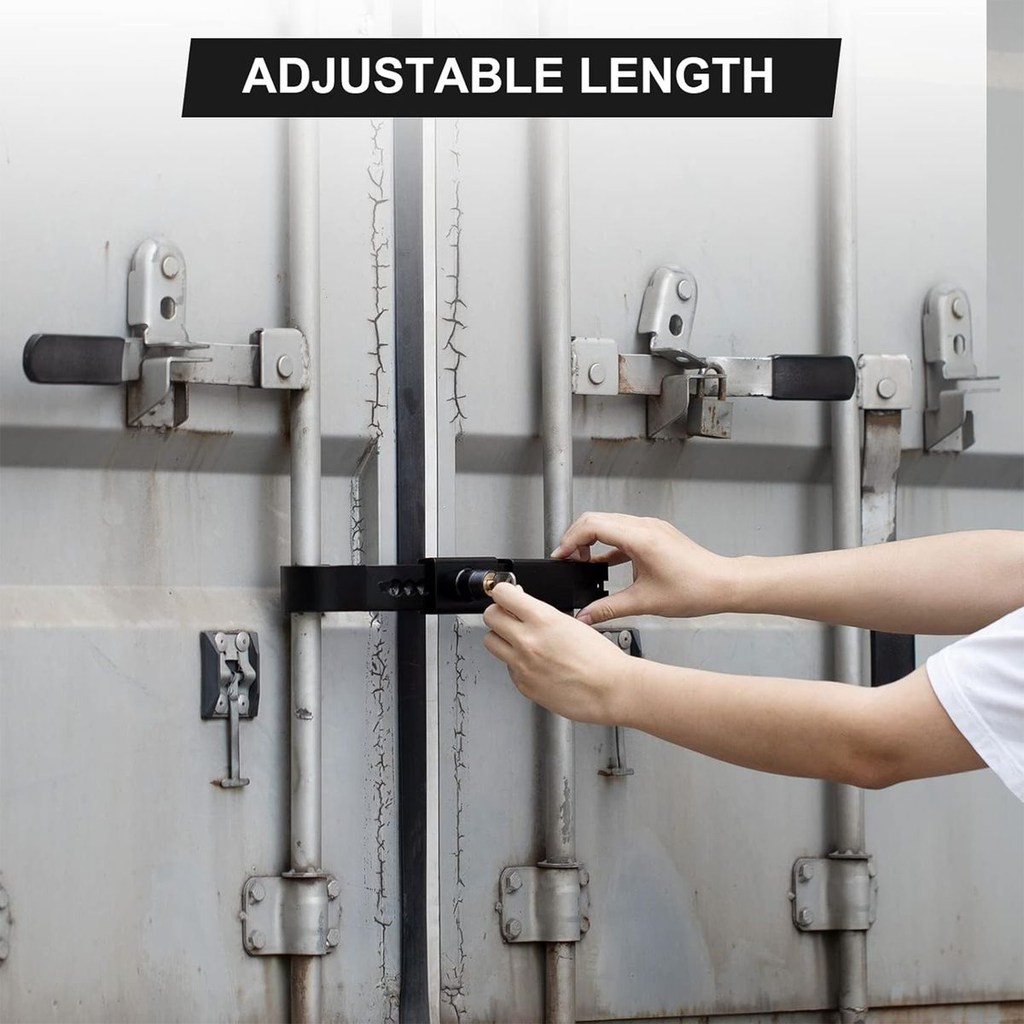 Mix Box Adjustable Heavy Duty Container Lock , 9.8