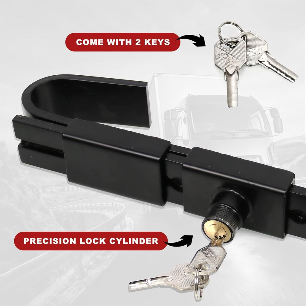 Mix Box Adjustable Heavy Duty Container Lock , 9.8