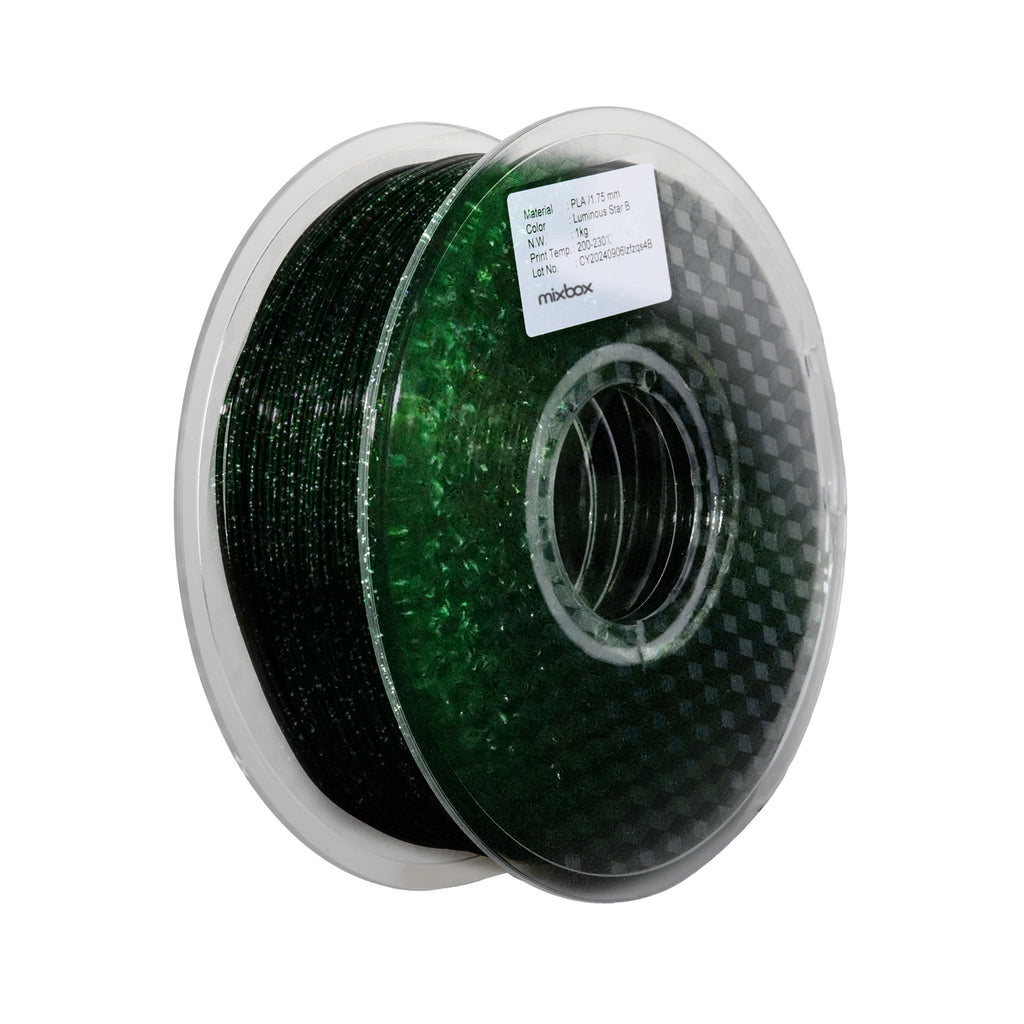 Mix Box 3D Printing PLA Glow in The Dark Filament 330m,1.75mm ,1KG