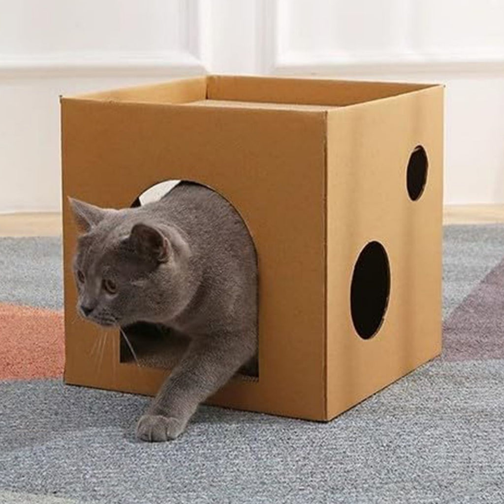 30CM Cat Cardboard Nest Scratching Corrugated Board for Pet