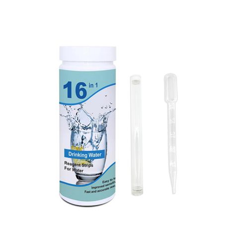16 in 1 Water Quality Testing Strips for Swimming Pools