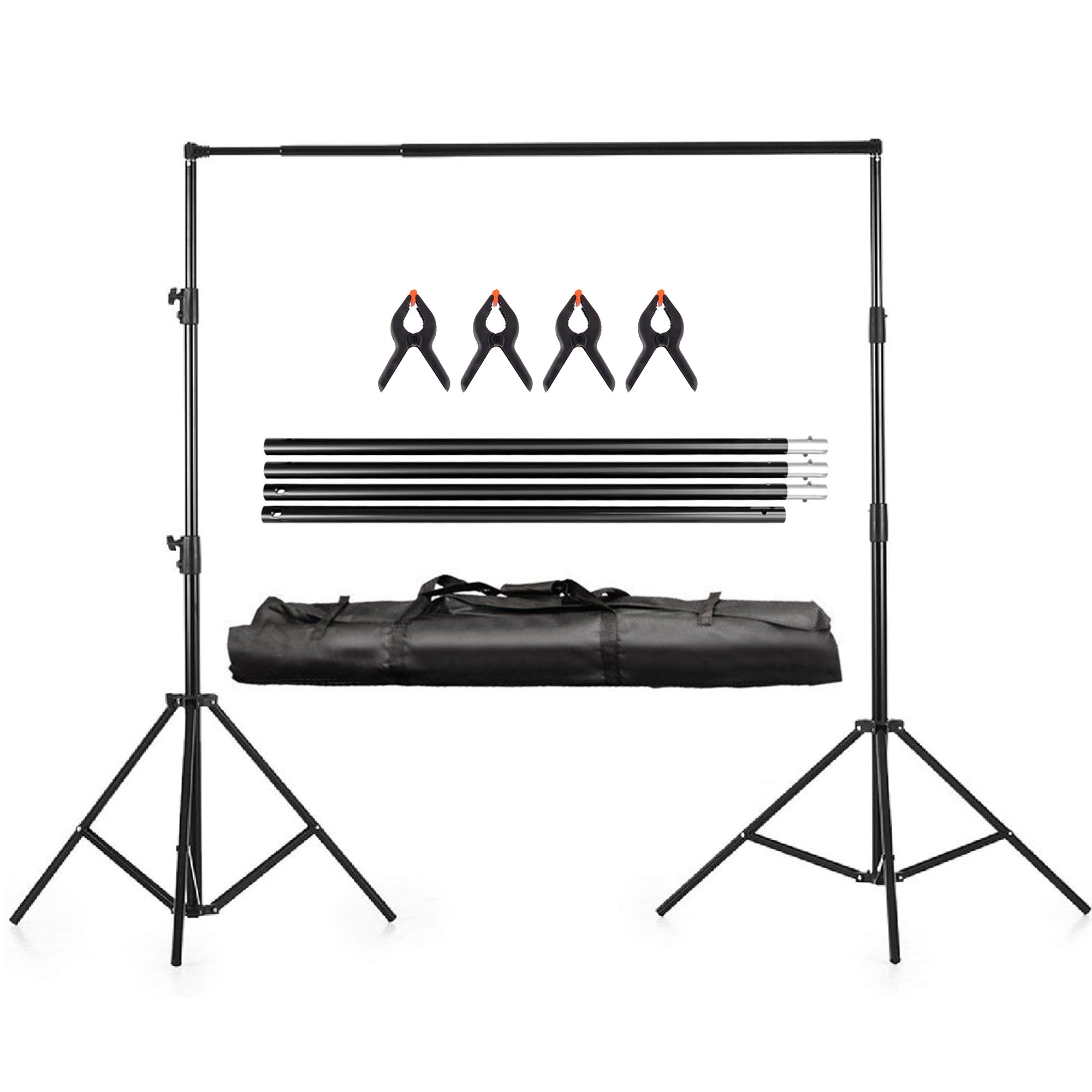 2.6M x 3M Photography Backdrop Stand Kit – HEARTDECO