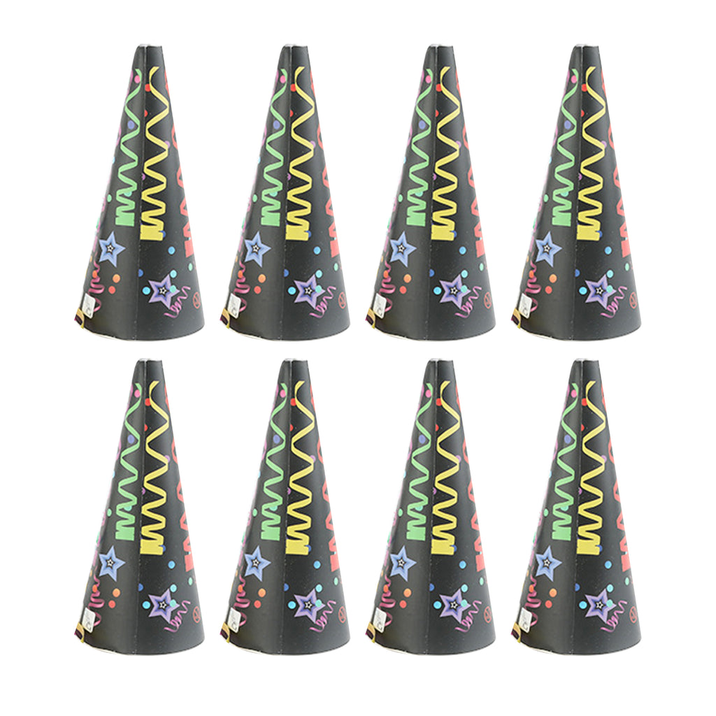 8 Pack Hanging Hand Throwing Ribbon Cannon for Wedding Birthday Party