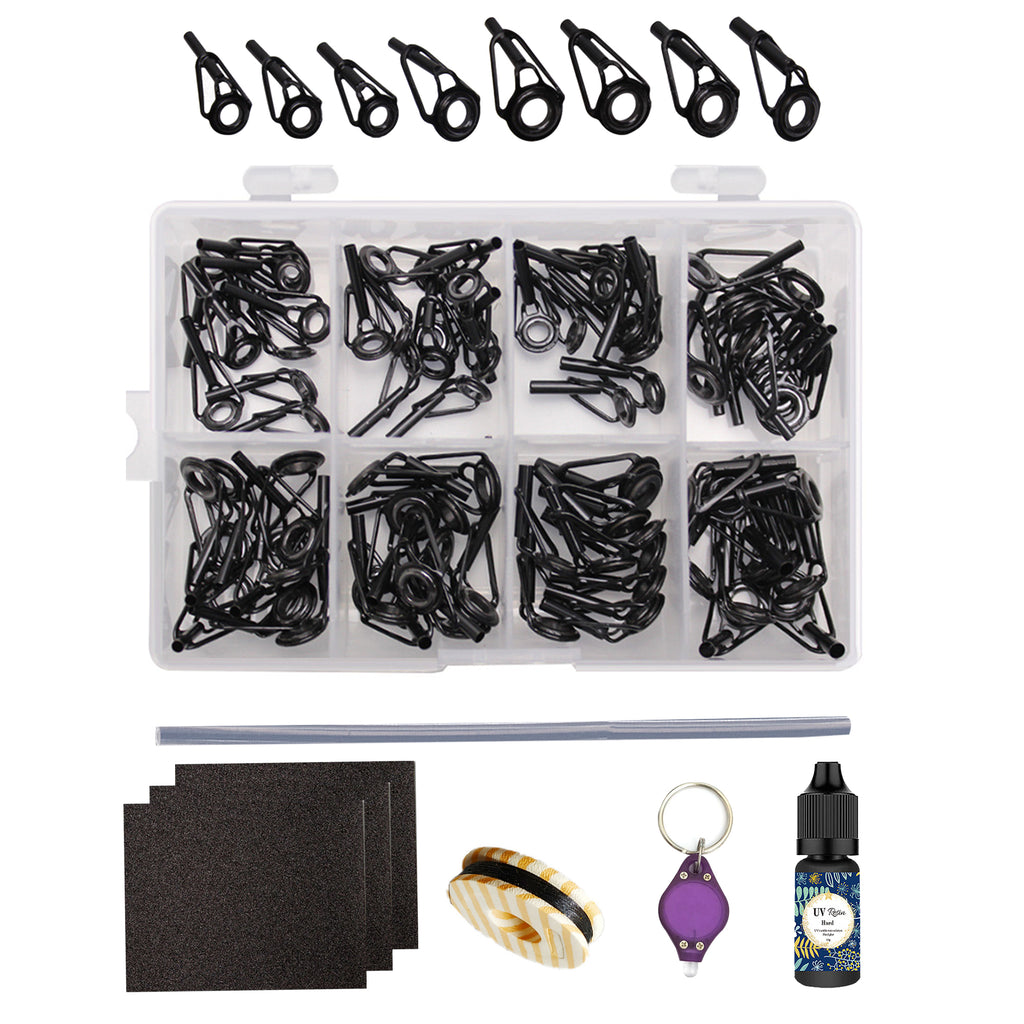 Mix Box Fishing Rod Tip Repair Replacement Kit