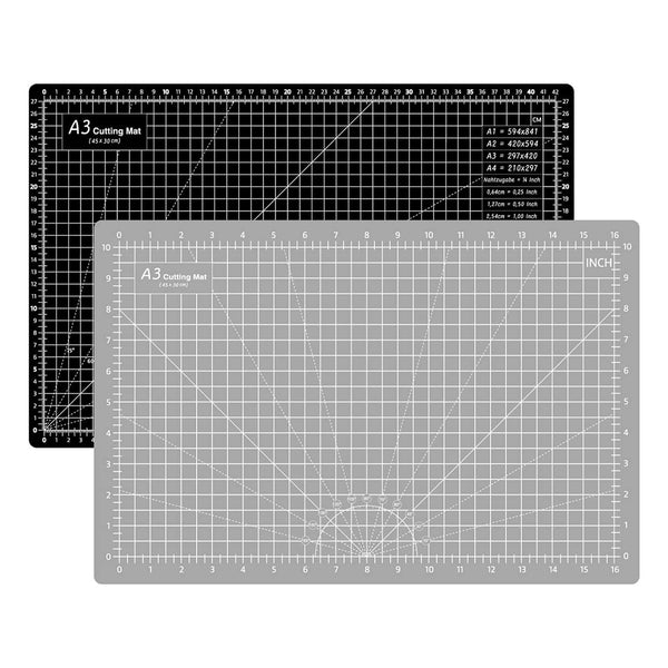 Mix Box Double Sided Self-Healing A3 Cutting Mat