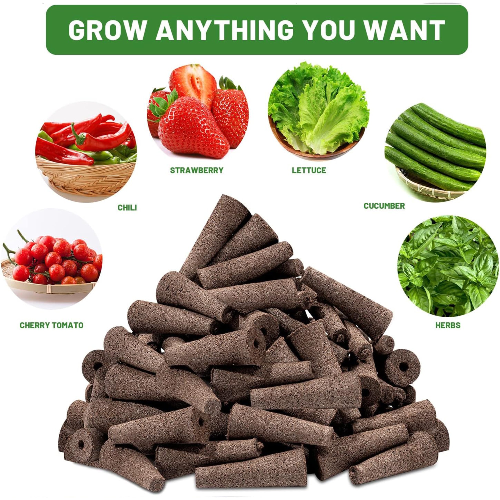 Mix Box Hydroponic Seed Pod Growing System Kit for Indoor Garden - 96 ...