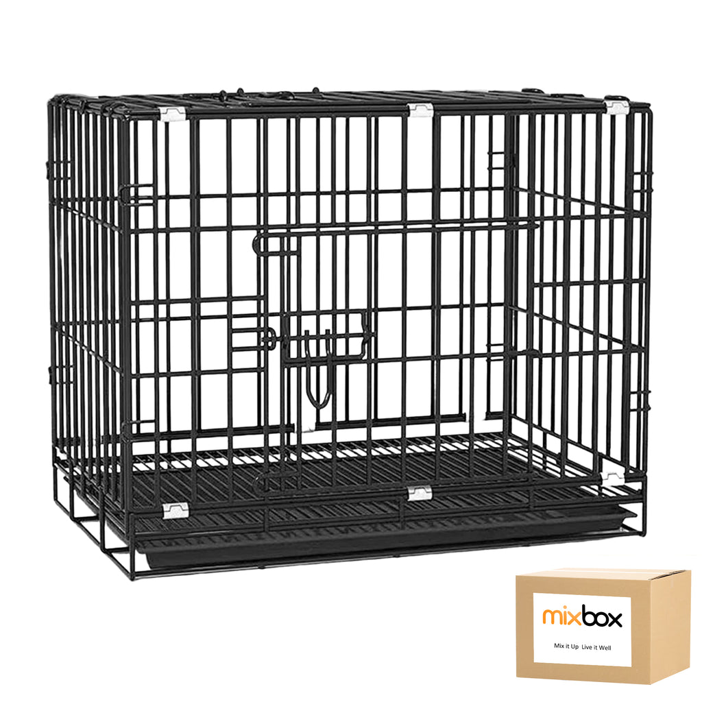 Mix Box Metal Cat/Dog Cage Pet Playpen for S/M Pet (70x50x60cm)