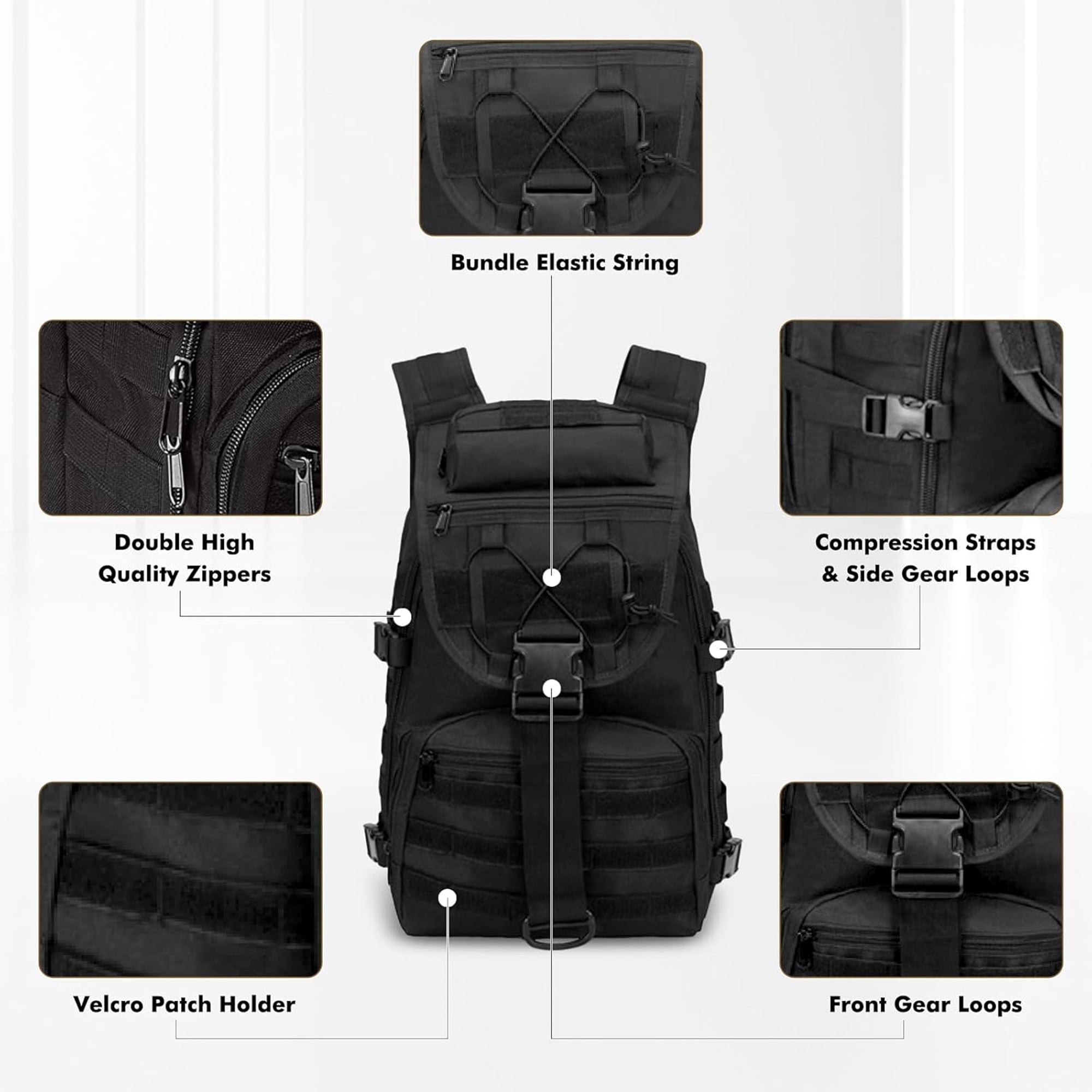 Mix Box Hiking Backpack Military Tactical Backpack-40L – HEARTDECO