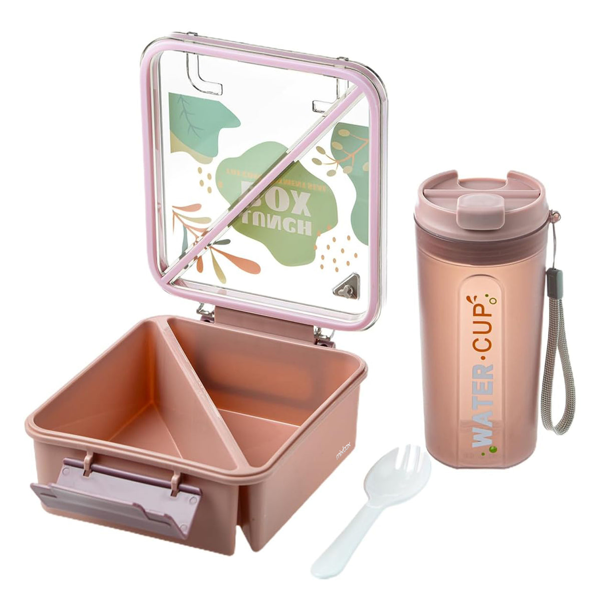 Mix Box Lunch Box and Water Cup Set – HEARTDECO