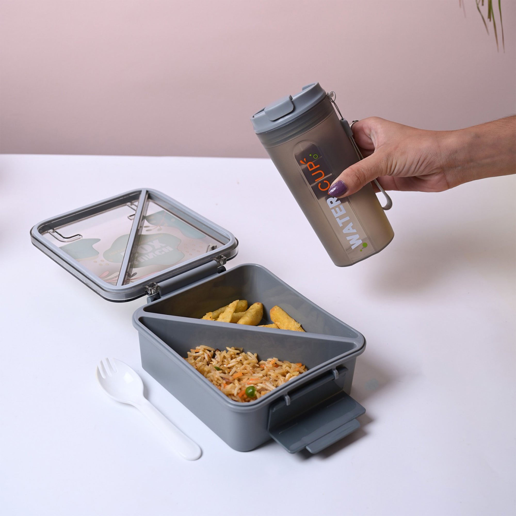 Mix Box Lunch Box and Water Cup Set – HEARTDECO