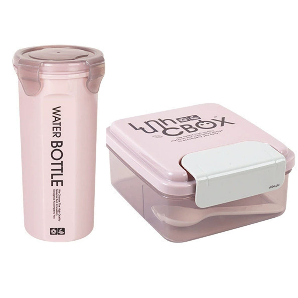 Mix Box Lunch Box and Water Cup Set