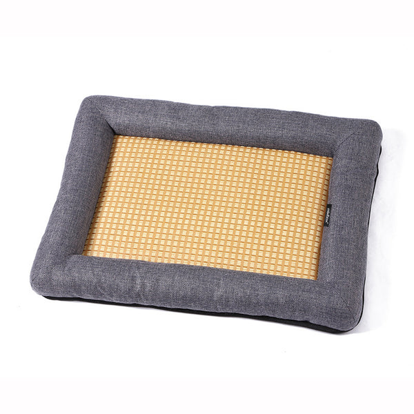 Mix Box Pet Straw Cooling Mat Cushion Bed-XXL
