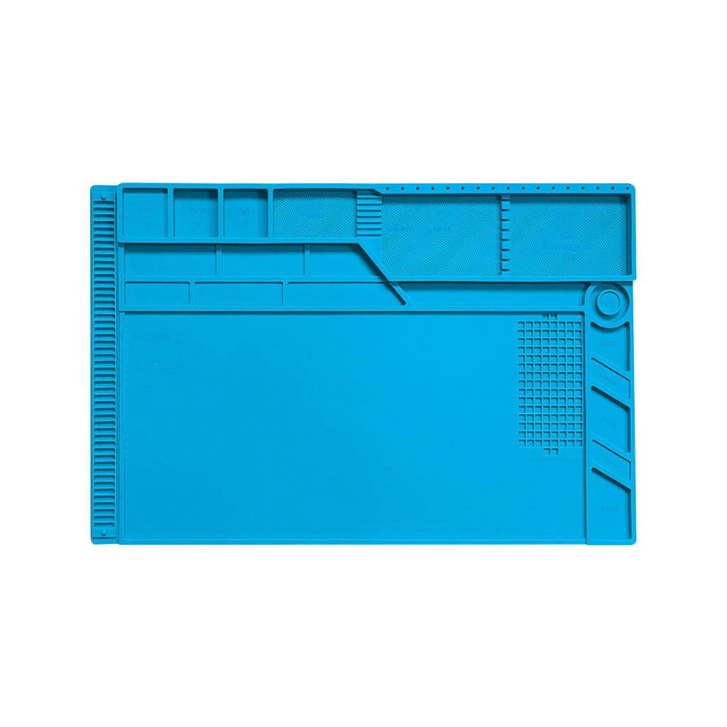 45cmx30cm Magnetic Silicone Electronic Repair Work Heat Insulation Mat