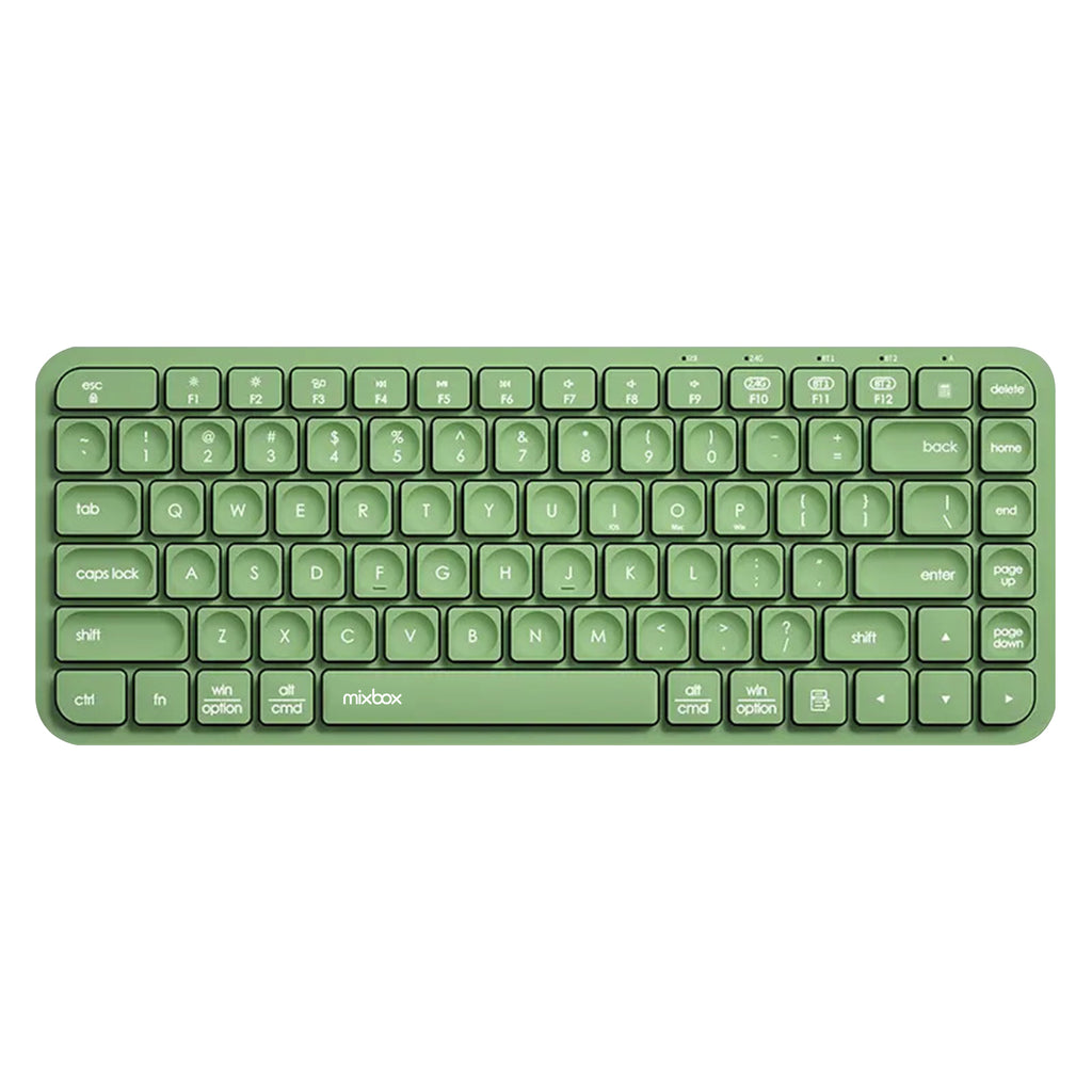 Mix Box V200 Wireless Bluetooth Keyboard-Green