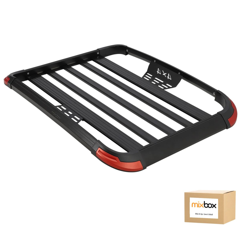 Mix Box Universal Aluminum Roof Rack Basket for SUV Truck Cars,160x110cm