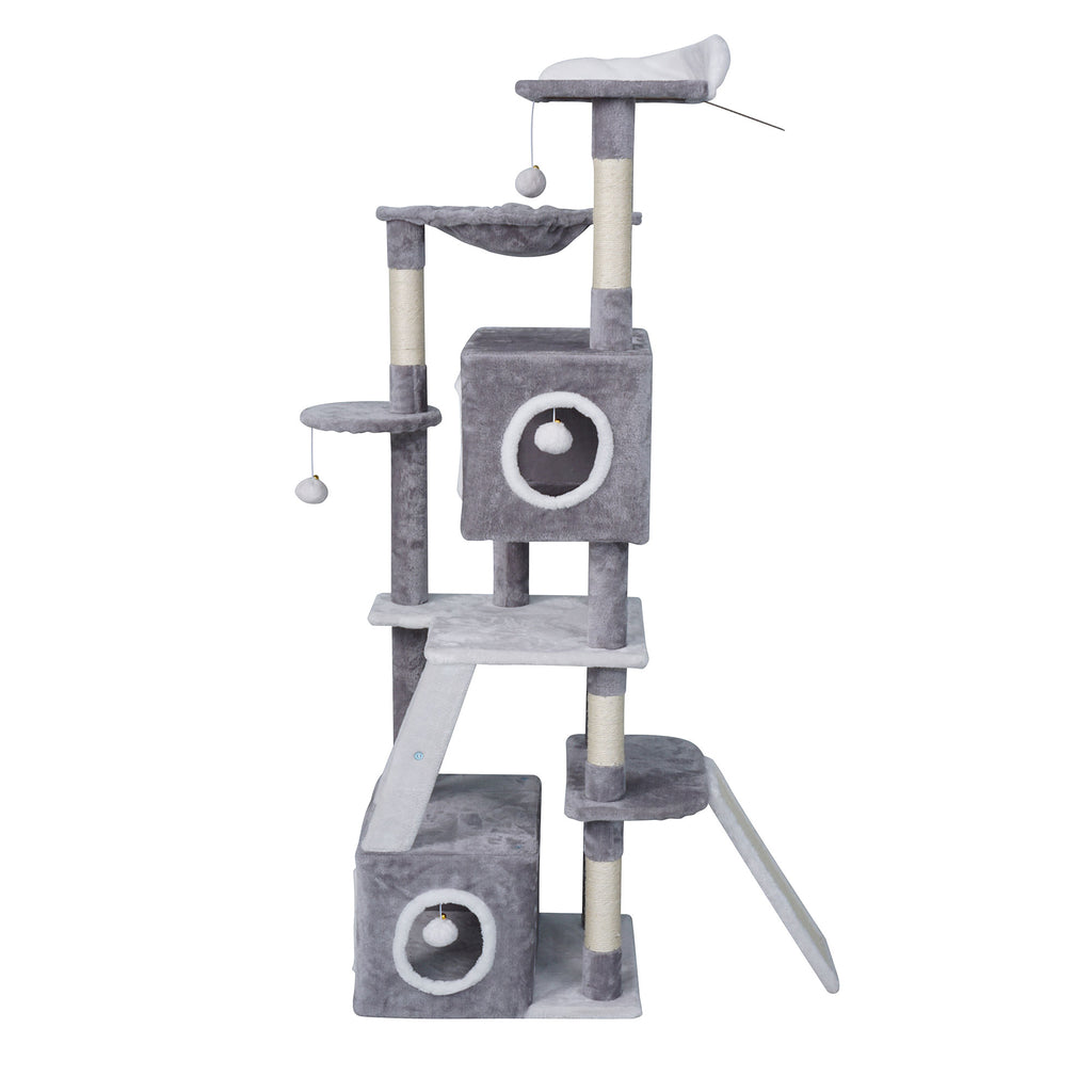 Mix Box Pet Cat Climbing Frame Tree Tower House Scratch Toy-165cm