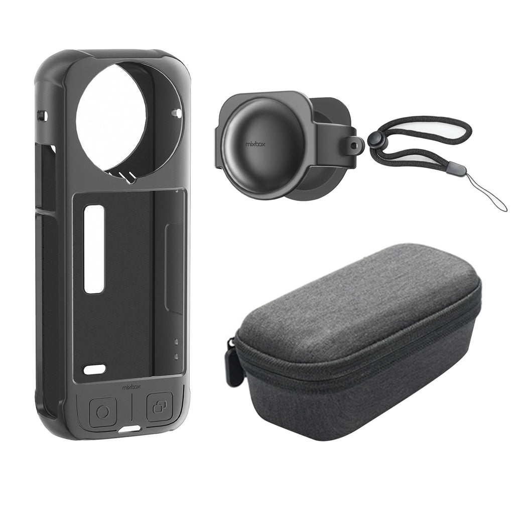 Mix Box Portable EVA Carrying Case Kit Compatible with Insta360 X4