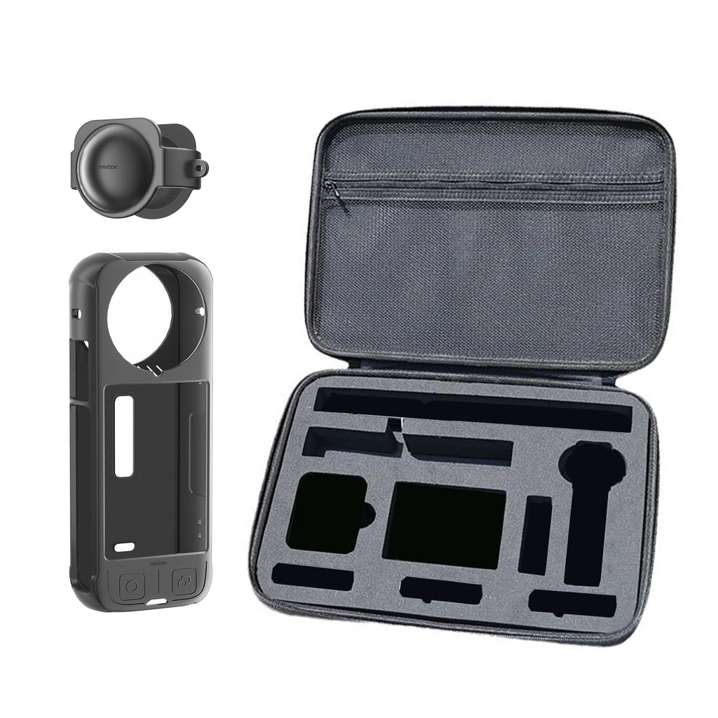 Mix Box Portable EVA Carrying Case Kit Compatible with Insta360 X4