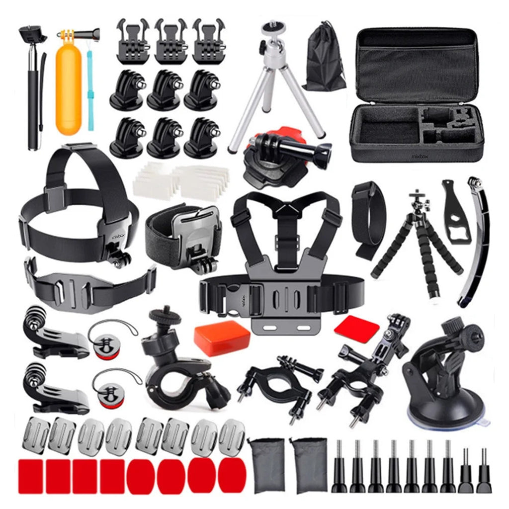 Mix Box 120 in 1 GoPro Hero Accessories & DJI Osmo Action Accessory Kit