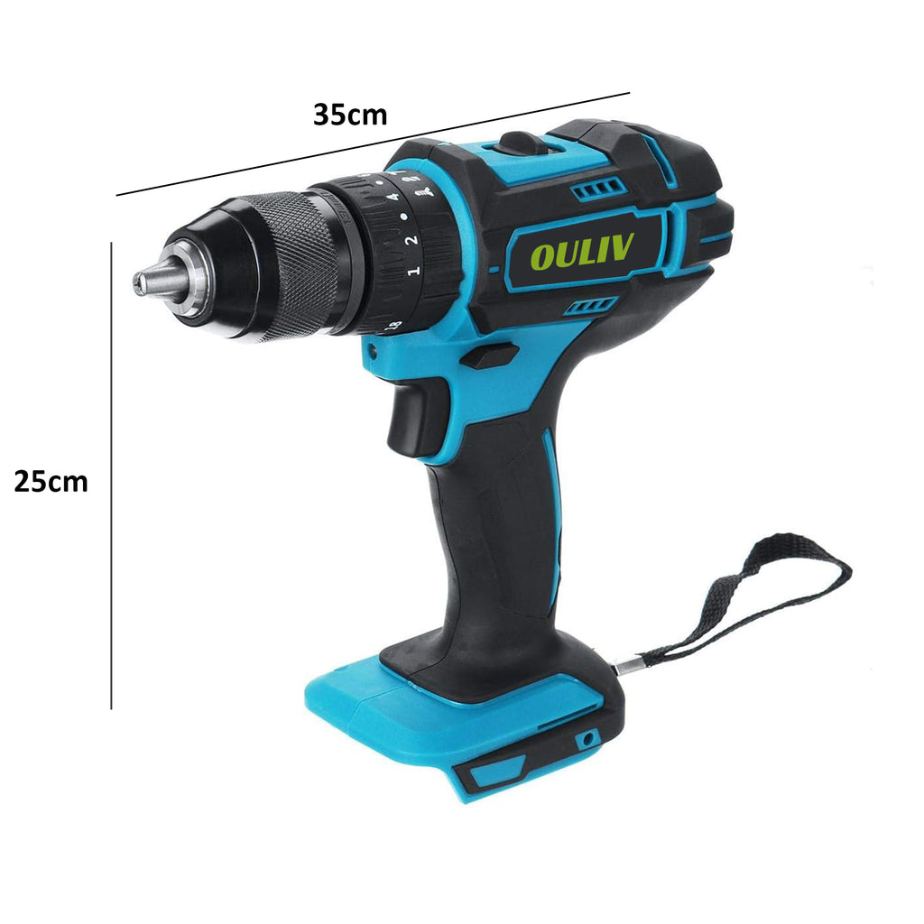OULIV 80Nm BRUSHLESS IMPACT DRILL - Bare Tool （No Battery）