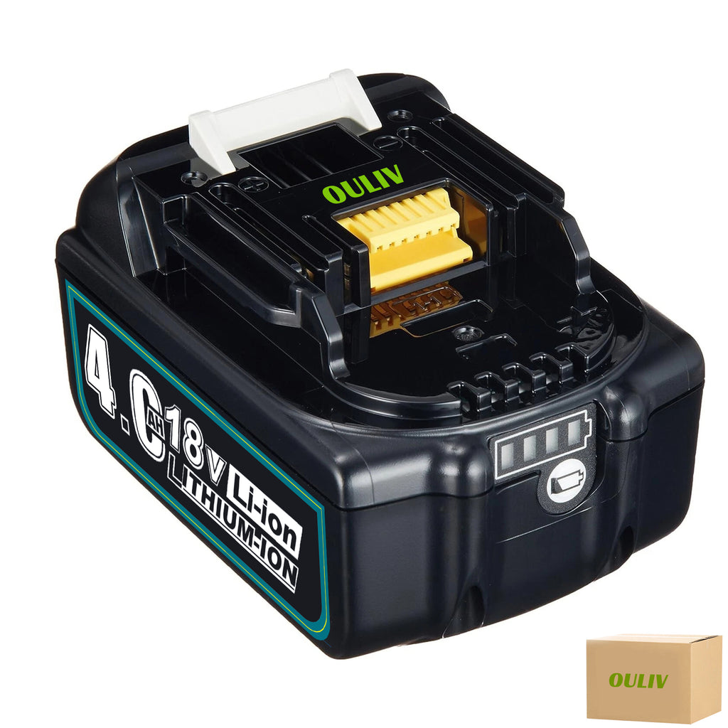 OULIV 18V 4.0Ah Battery Compatible with Makita - LXT Lithium-Ion BL1840B