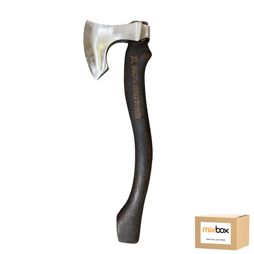 Mix Box Split Axe with Leather Sheath- 47cm,Hardwood Handle – HEARTDECO