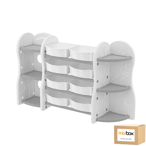 Mix Box Large Capacity Detachable Kids Toy Storage Shelving Organiser