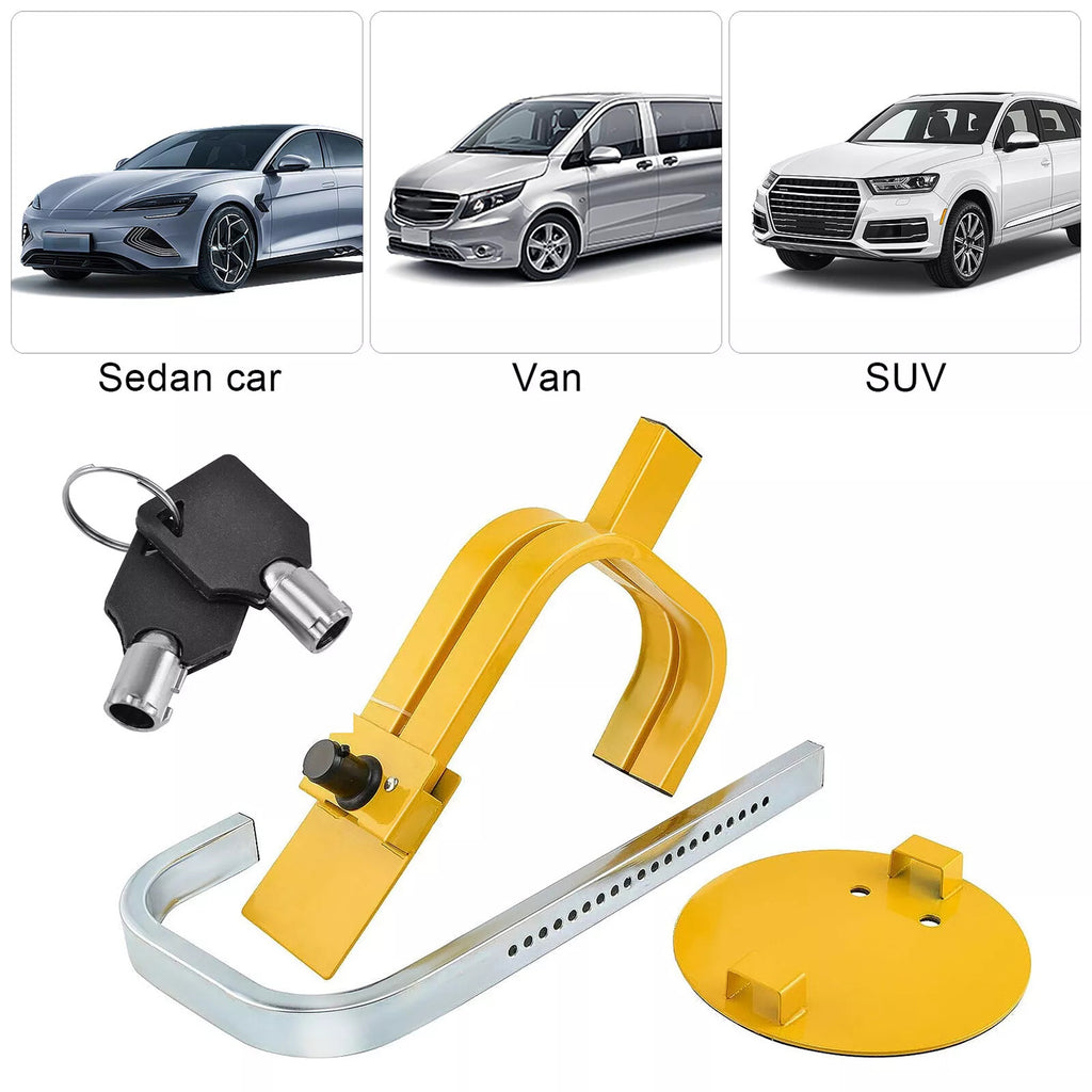 Mix Box Anti-Theft Heavy Duty Car Wheel Lock Clamp – HEARTDECO