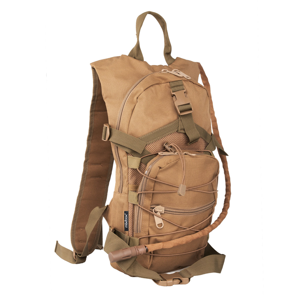 Outdoor Hiking Tactical Hydration Backpack with 3L Water Bladder