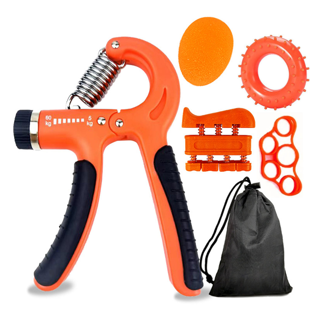 6 Pcs Hand Grip Strengthener  Kit