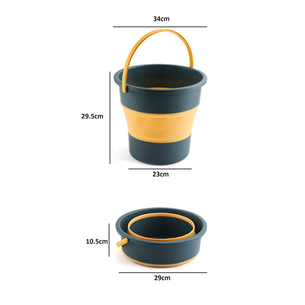 Portable Collapsible Bucket 5L & 10L &17L – HEARTDECO