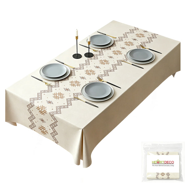 Heartdeco Waterproof & Heat-Resistant PVC Table Mat 140×180 cm