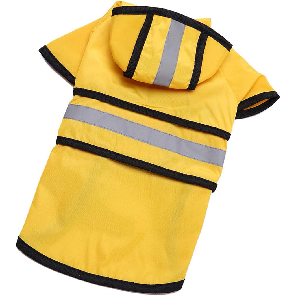 Reflective Waterproof Pet Raincoats with Poncho Hood for Dog