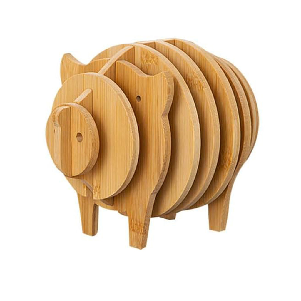 8Pcs Bamboo Kitchen Table Mats For Cups Tables Homes Dining Rooms