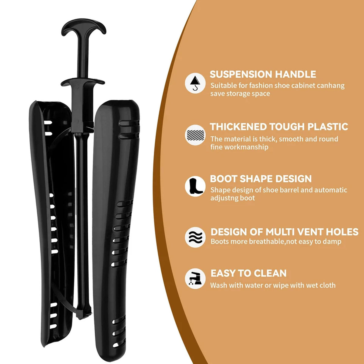 Women's Adjustable Boot Shapers Shoe Support Shoe Expander – HEARTDECO