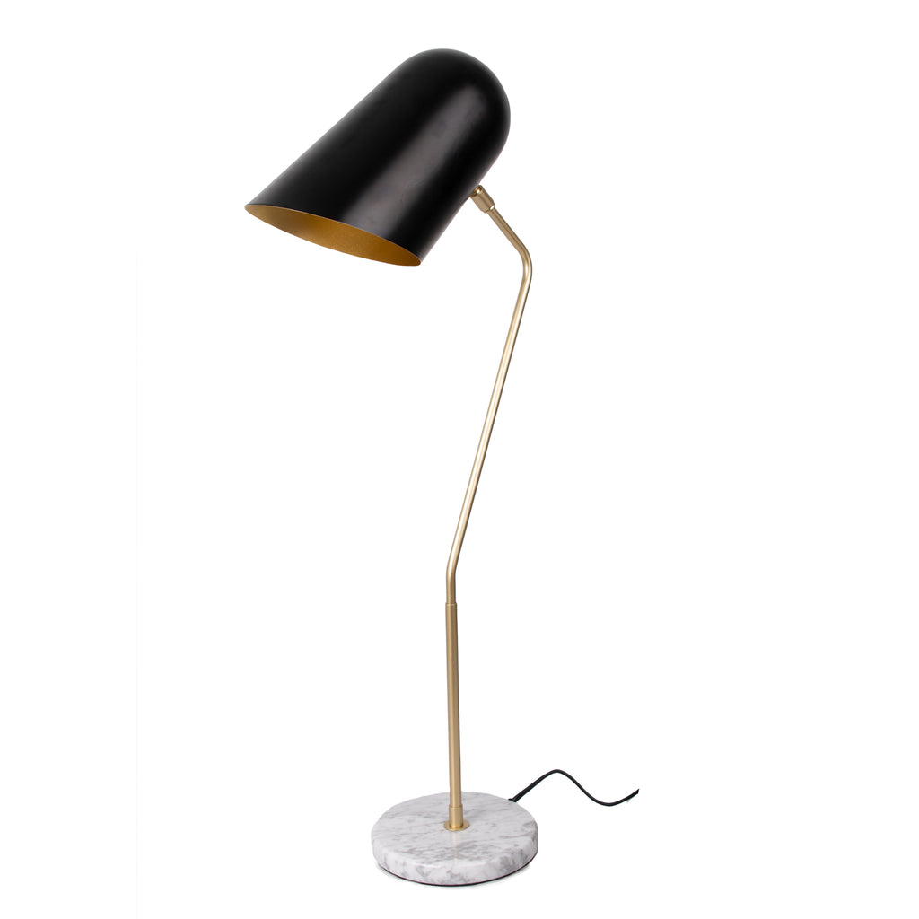 Aluminum Shade Marble Base LED Table Lamp(Clearing Item)