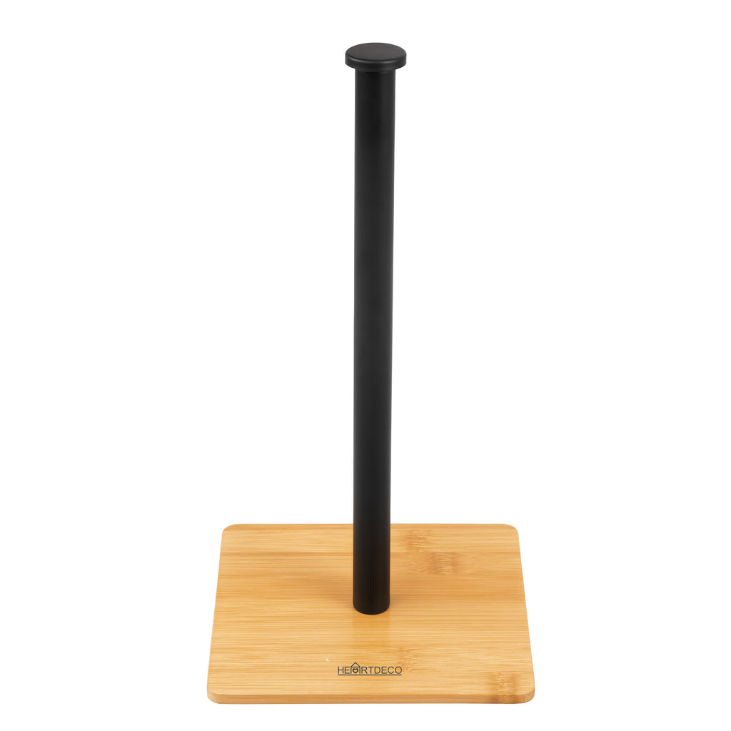 Kitchen Countertop Bamboo Paper Towel Holder